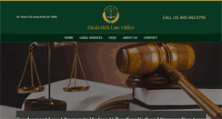 Desktop Screenshot of diederichlaw.com